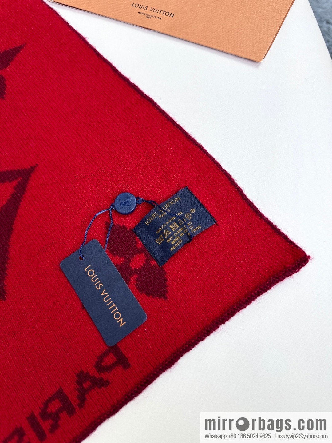 LV 2024 latest couple imported knitted cashmere scarf