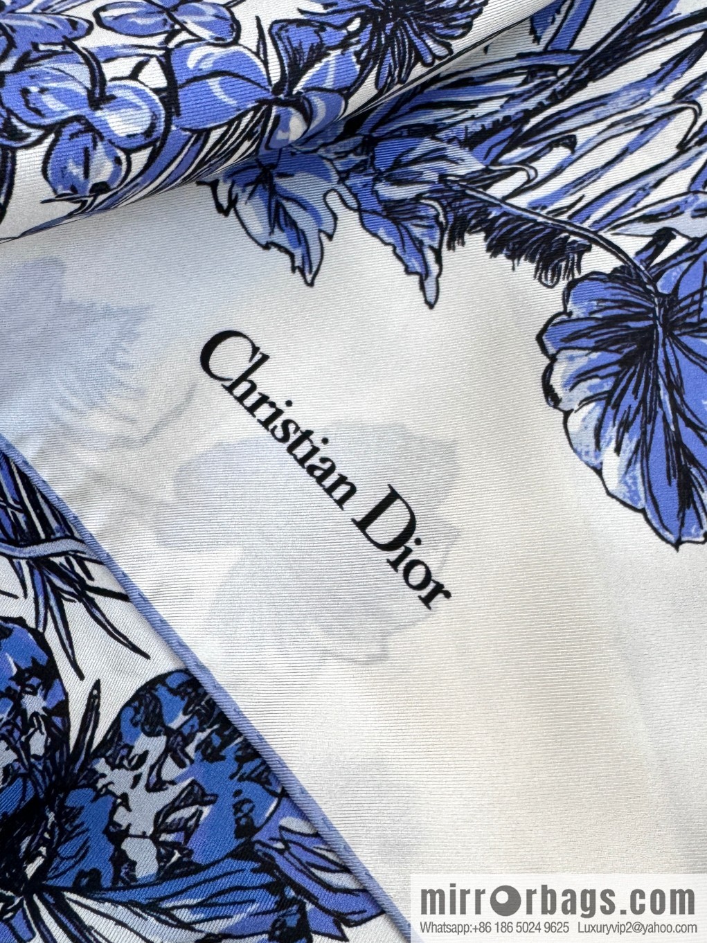 DIOR Around the World · Butterfly, Silk Scarf