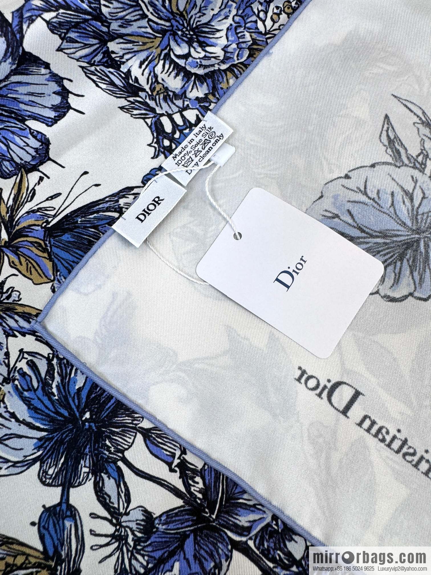 DIOR Around the World · Butterfly, Silk Scarf