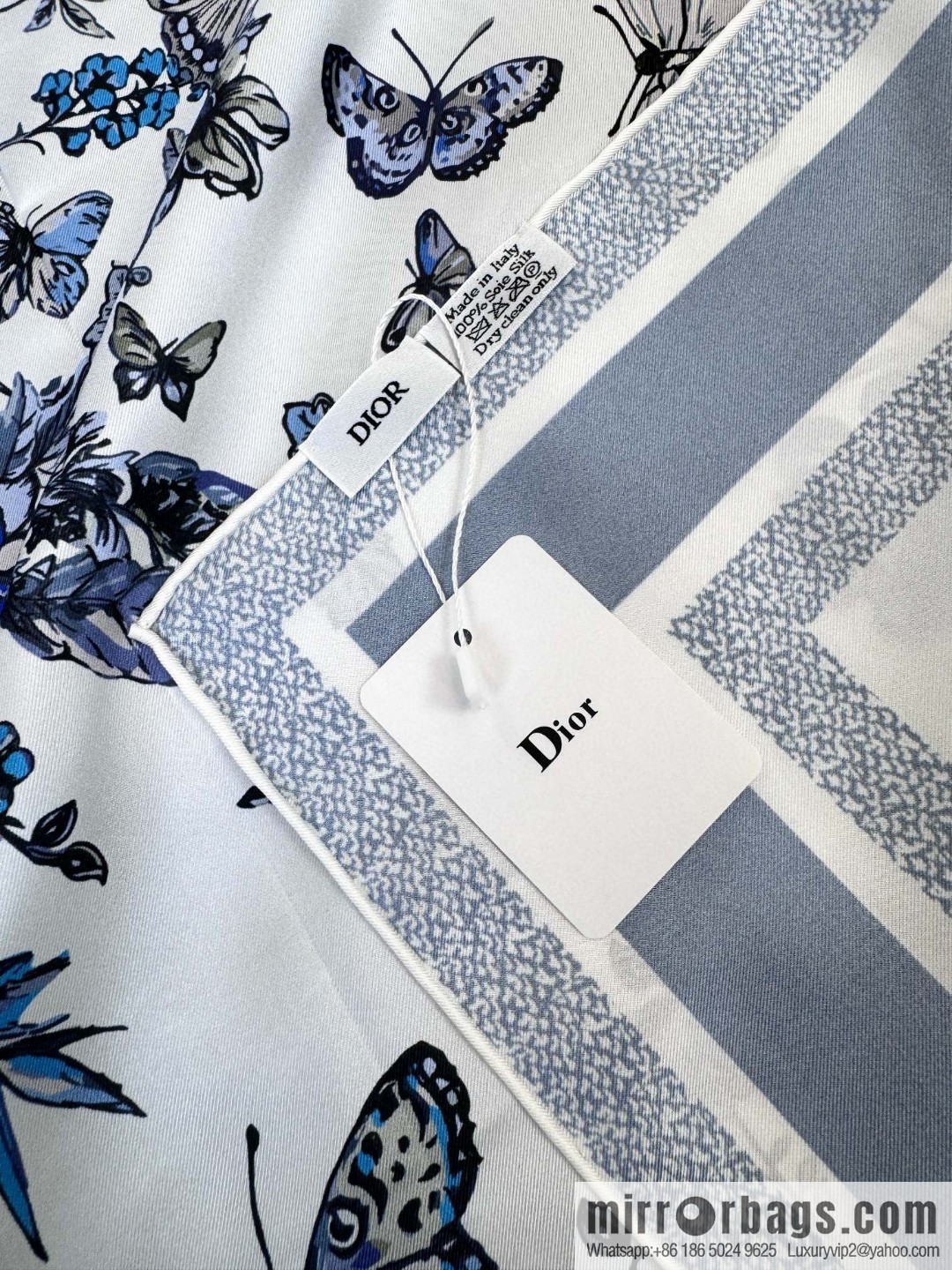 DIOR mexican flowers, silk scarves