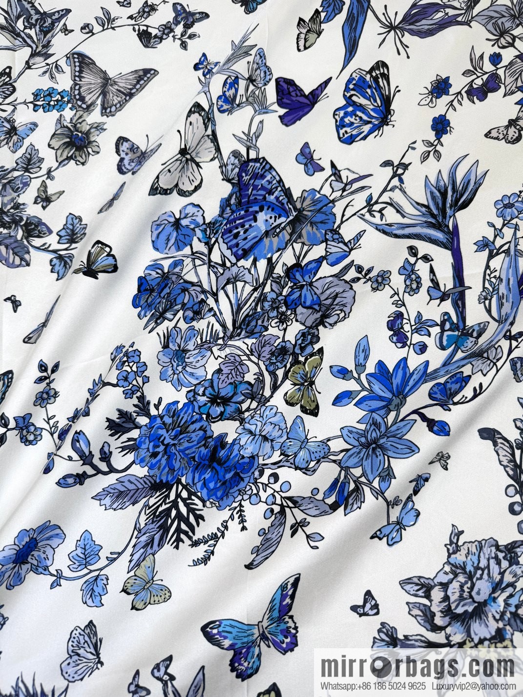 DIOR mexican flowers, silk scarves