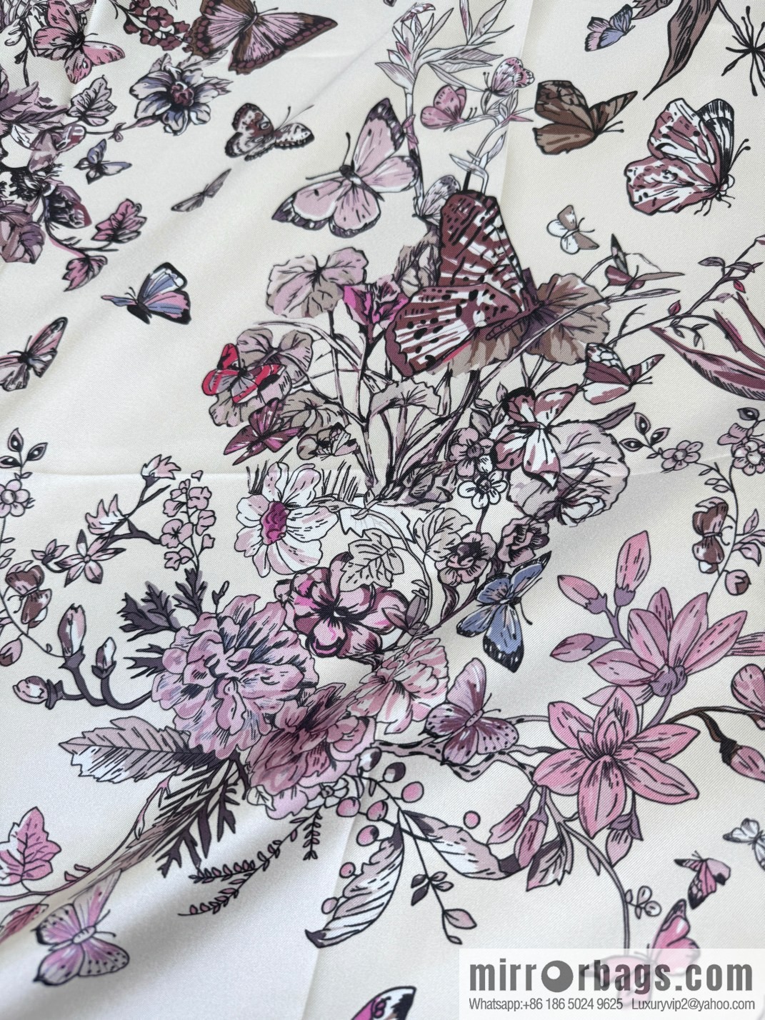 DIOR mexican flowers, silk scarves