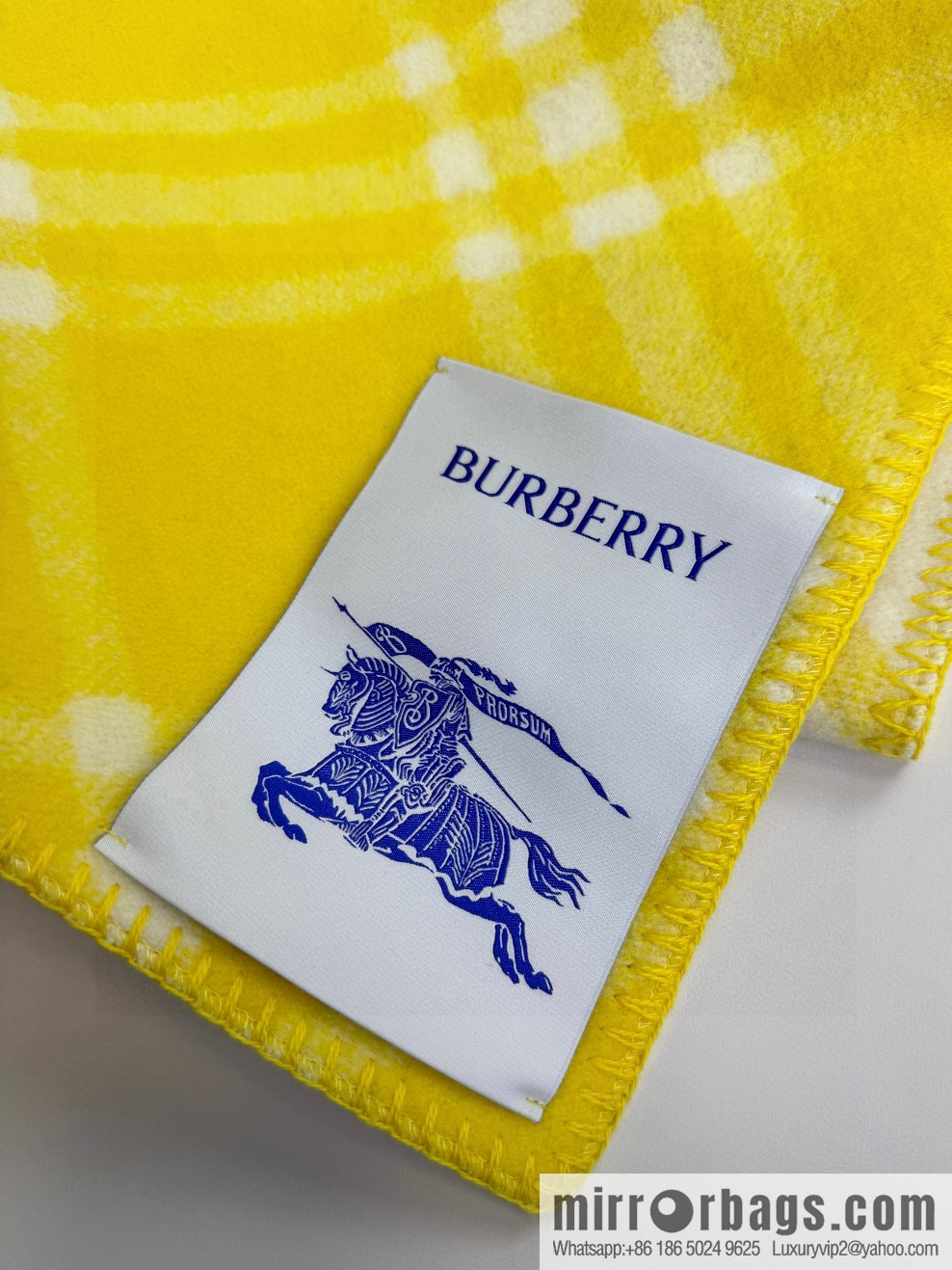 The latest Burberry cashmere wool-blend scarf for 2024