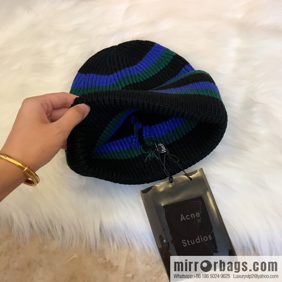 Acne Smiley Unisex Official Wool Cap