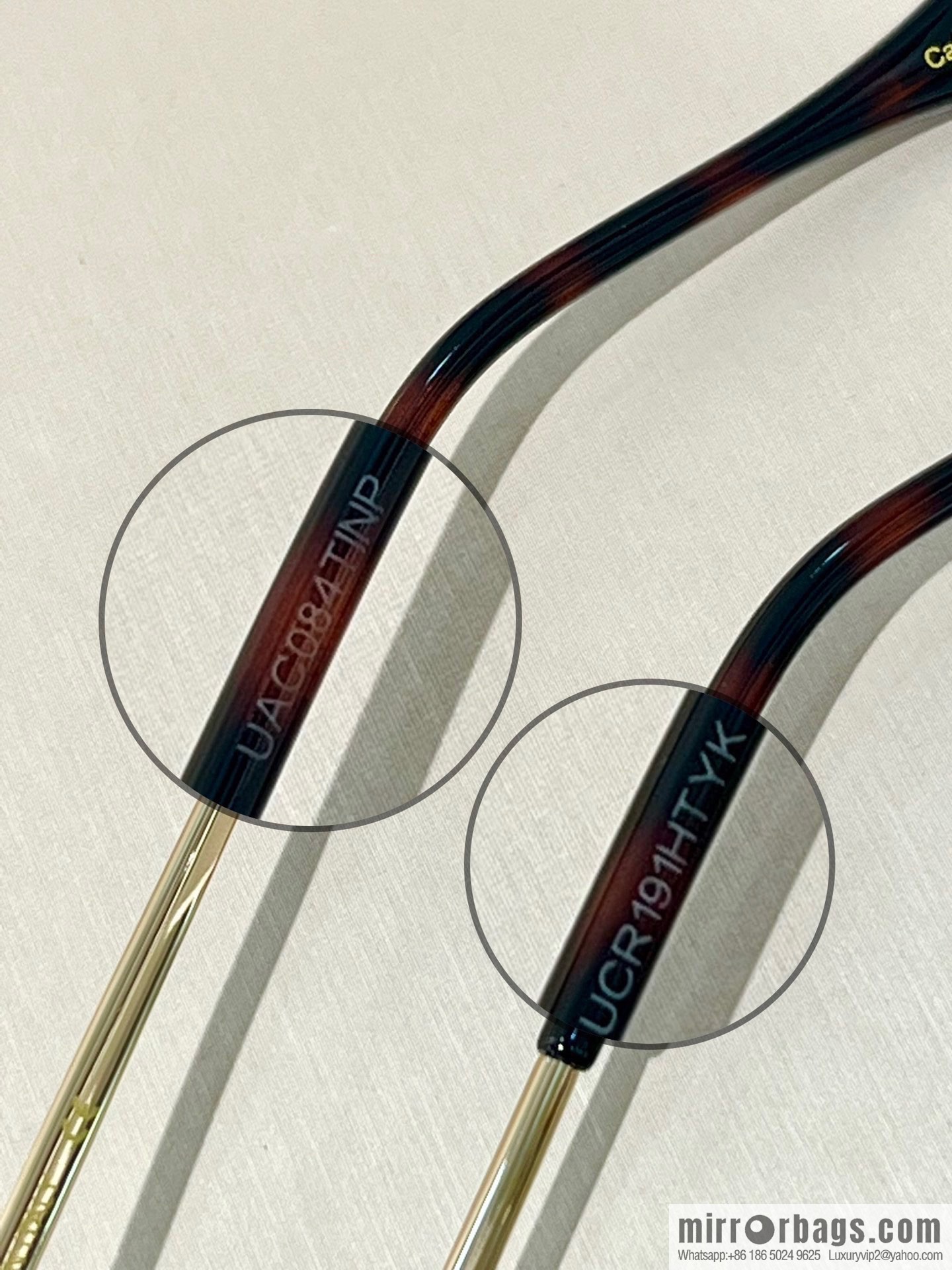 GUCCI Gucci horseshoe buckle temple plate sunglasses