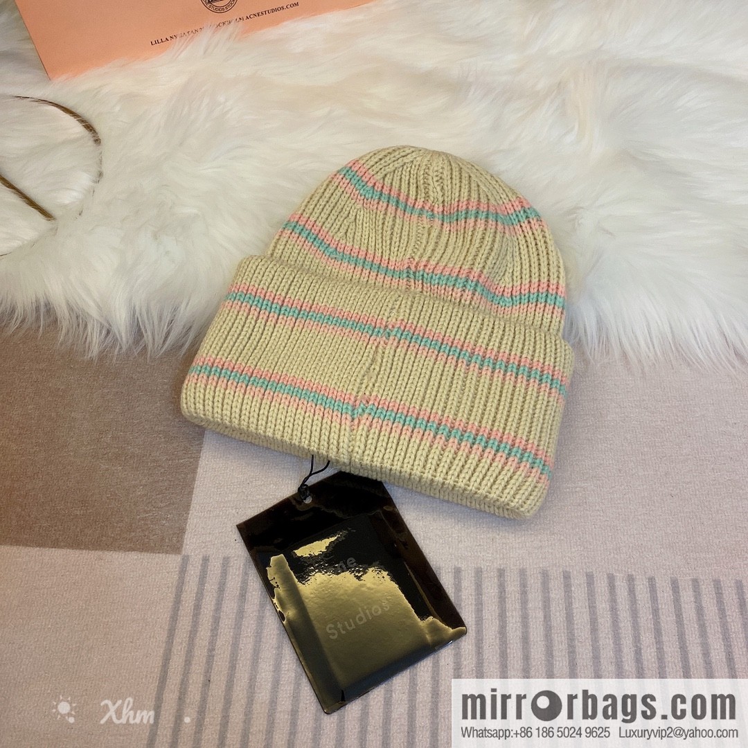 Acne Smiley Unisex Official Wool Cap