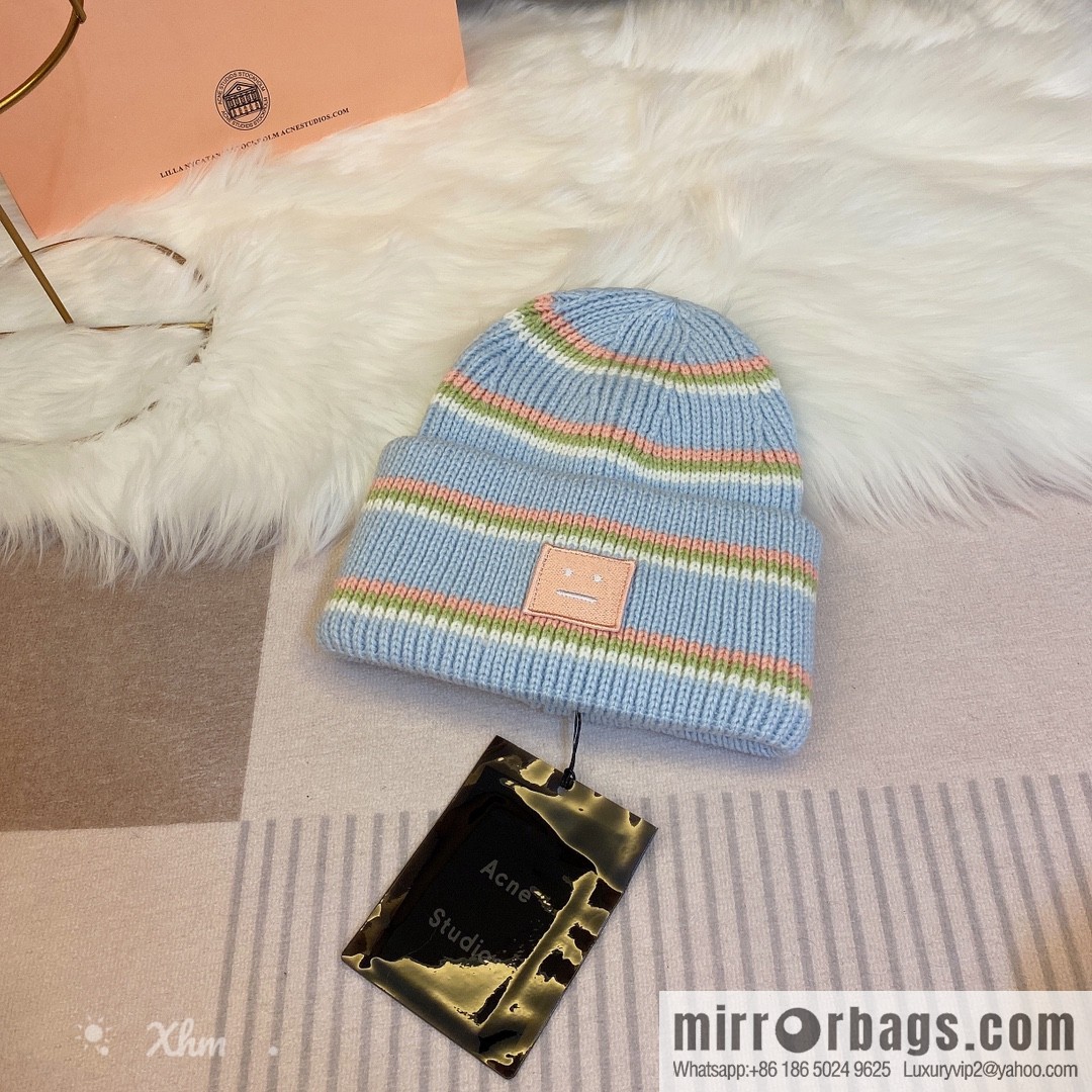 Acne Smiley Unisex Official Wool Cap