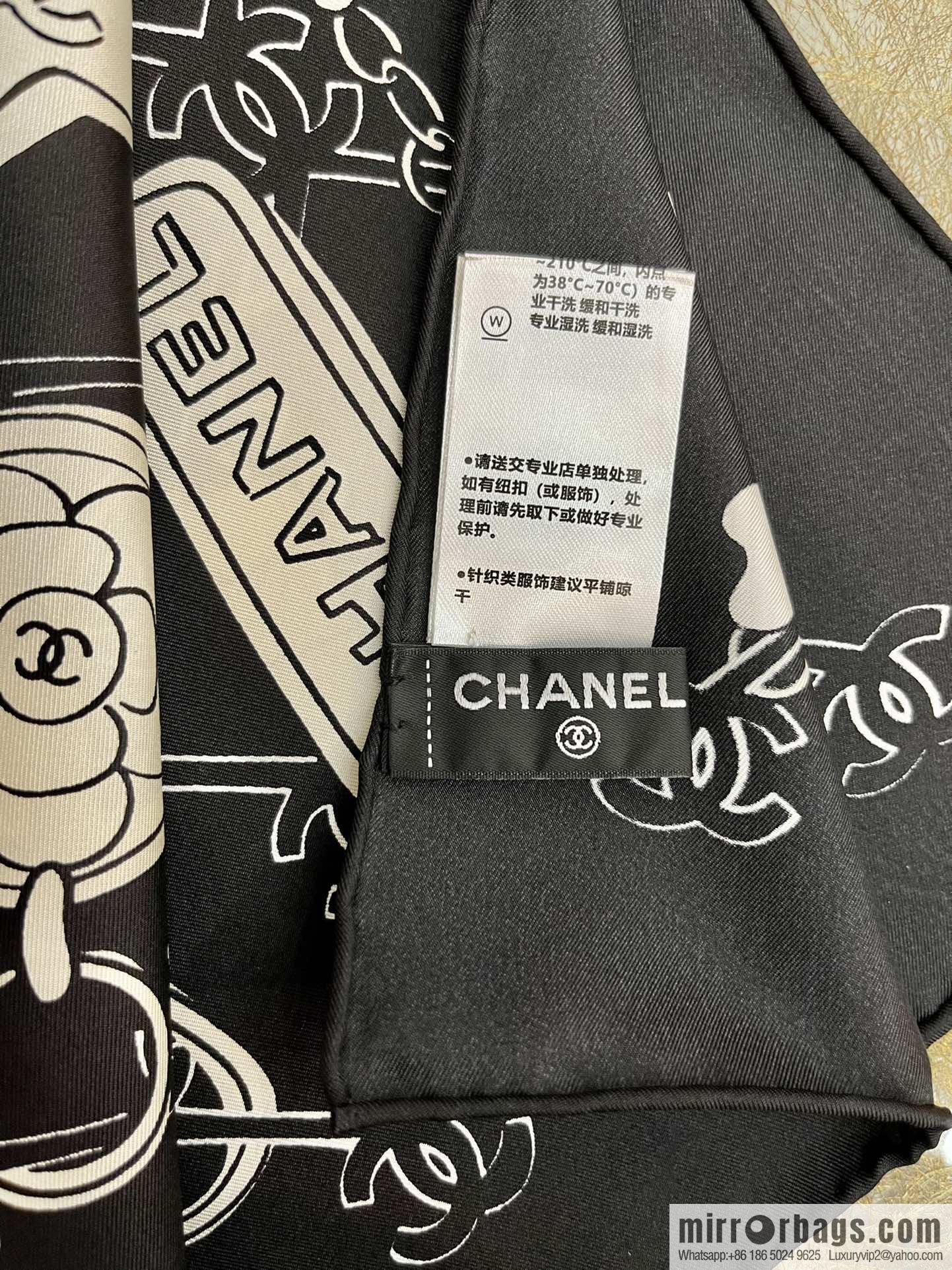 Chanel spring and summer new 100% silk scarf