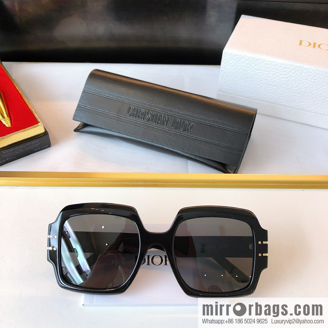 Dior large frame unisex sunglasses