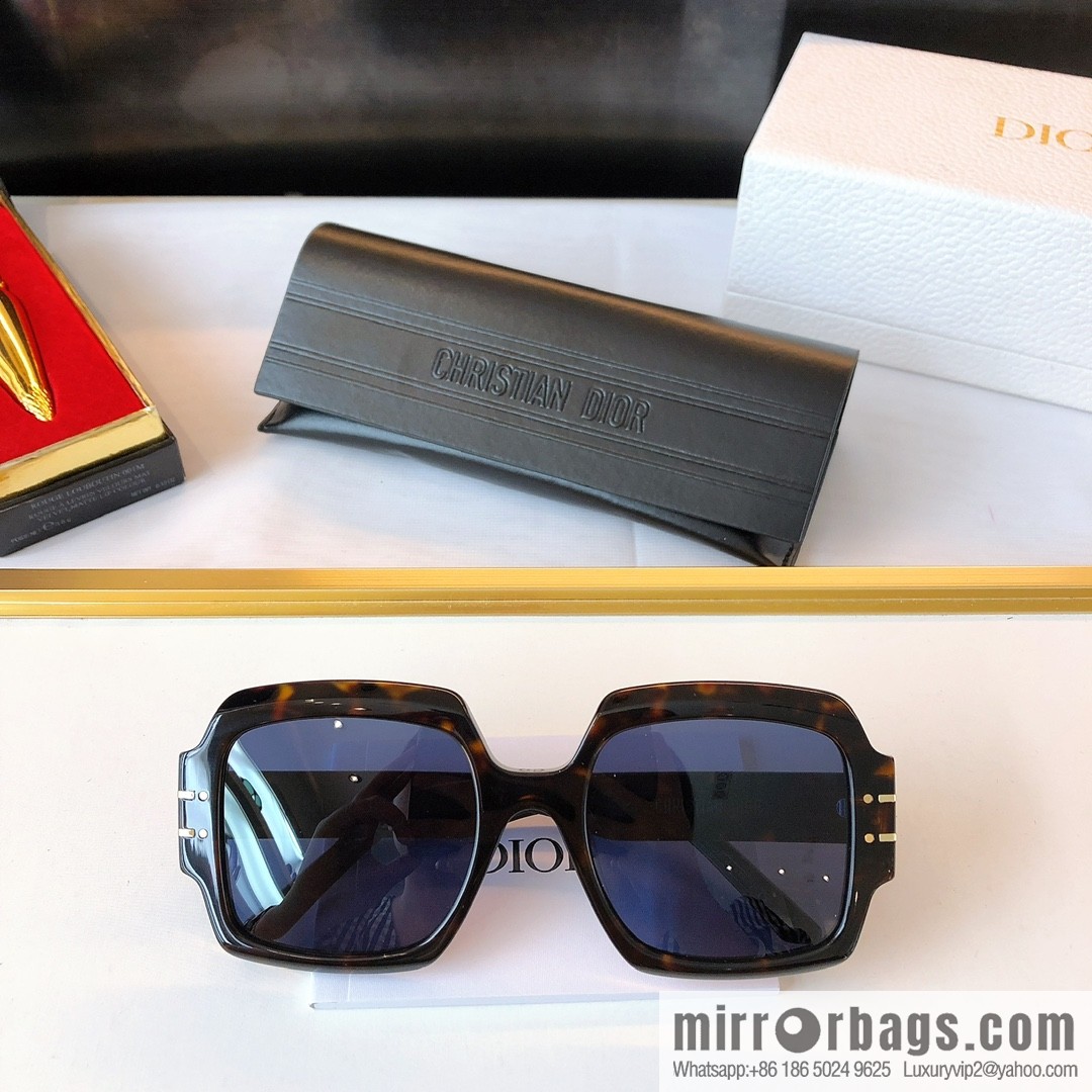 Dior large frame unisex sunglasses