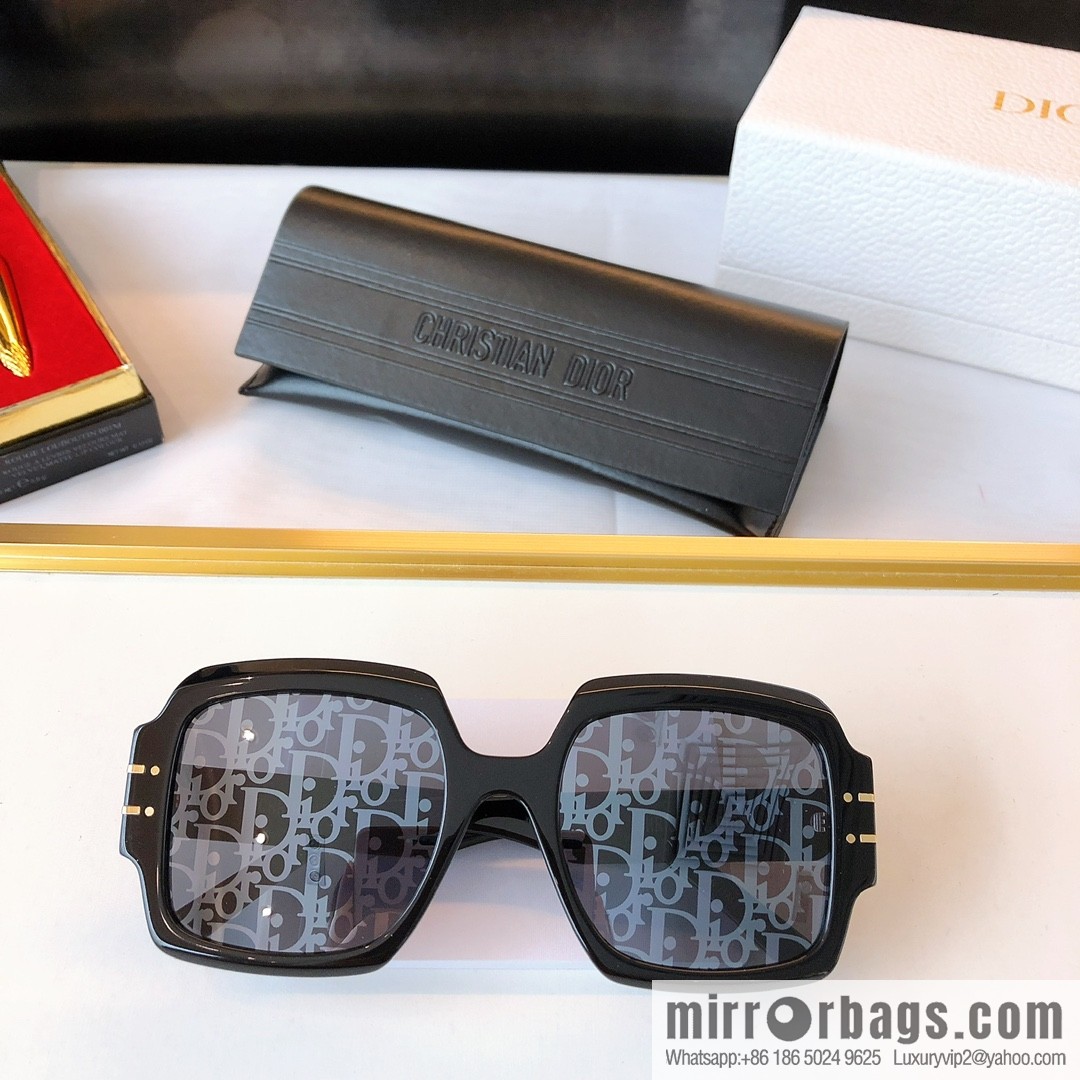 Dior large frame unisex sunglasses
