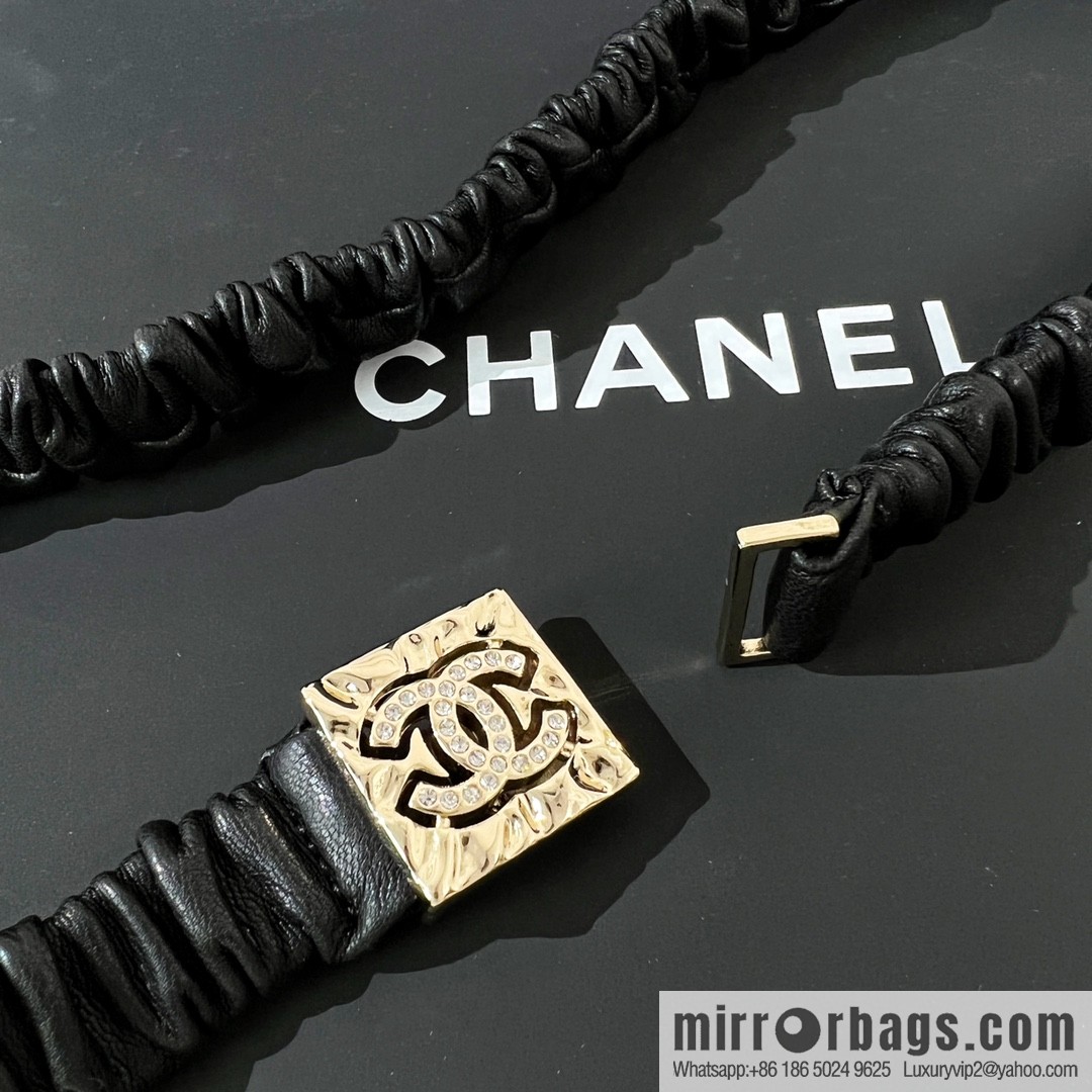 New ☑️ Chanel double c lambskin belt belt chain