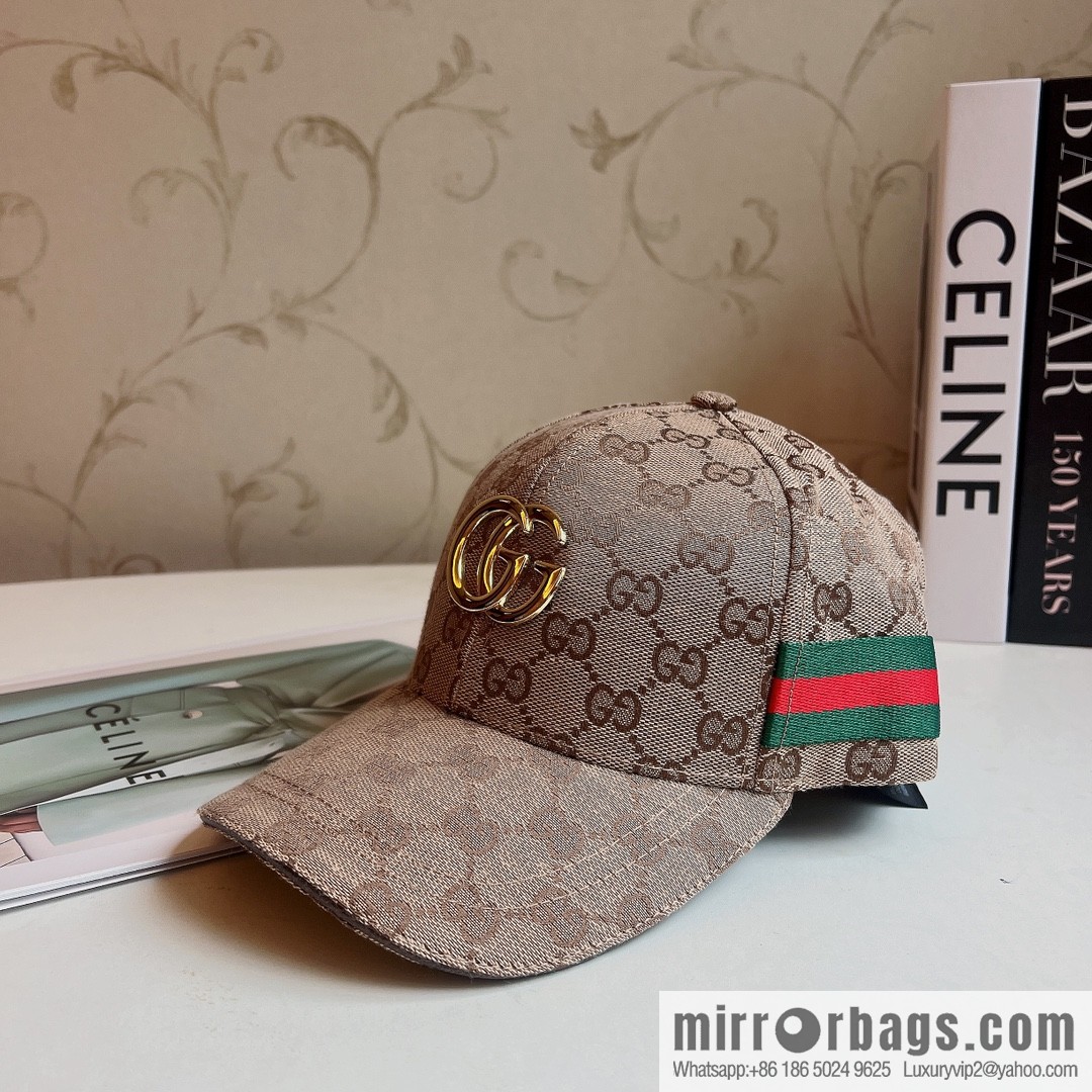 GUCCI Gucci hemming double G new original baseball cap