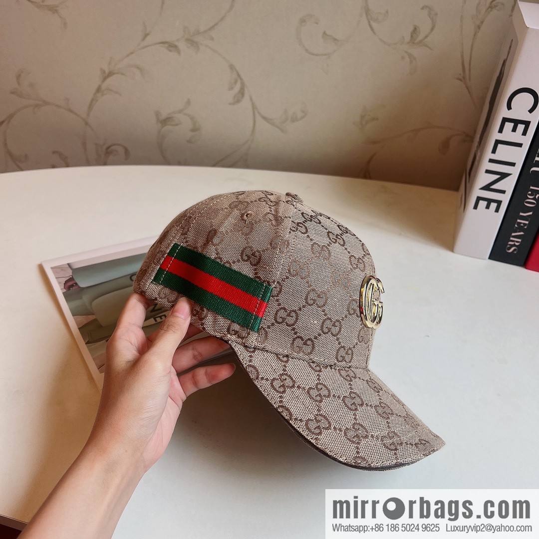 GUCCI Gucci hemming double G new original baseball cap
