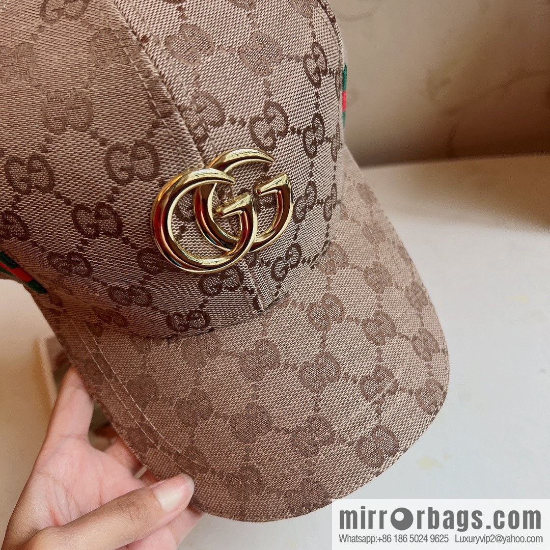 GUCCI Gucci hemming double G new original baseball cap
