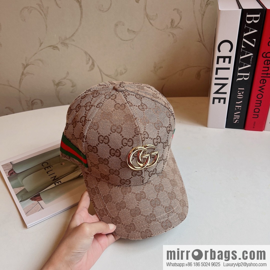 GUCCI Gucci hemming double G new original baseball cap