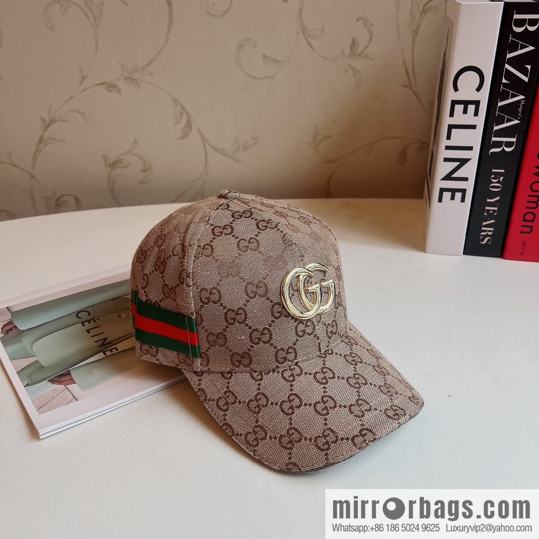 GUCCI Gucci hemming double G new original baseball cap
