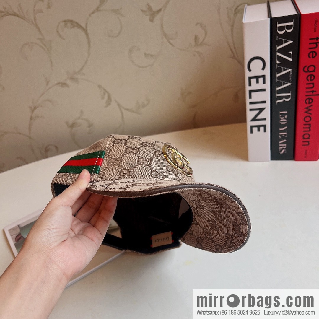 GUCCI Gucci hemming double G new original baseball cap