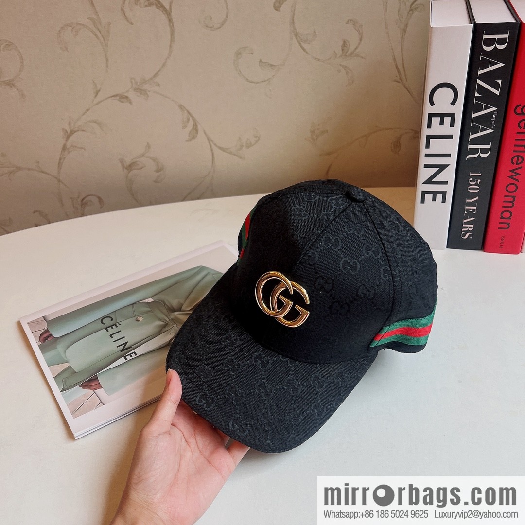 GUCCI Gucci hemming double G new original baseball cap
