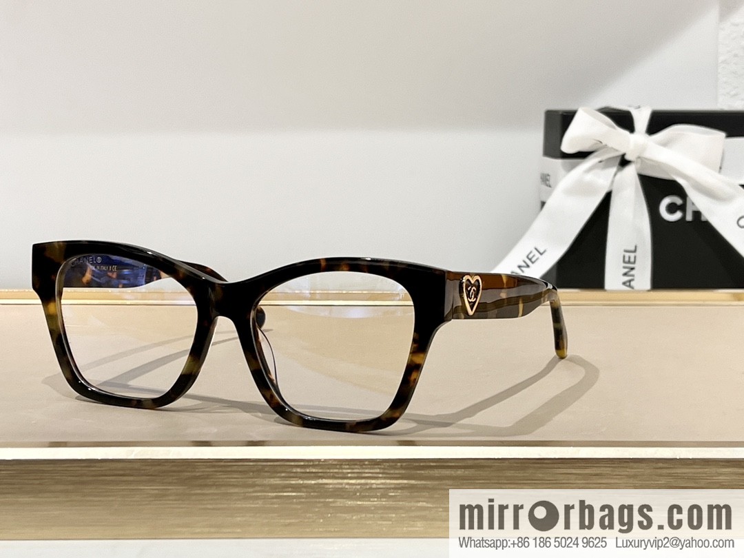 Chanel women's large frame sunglasses
