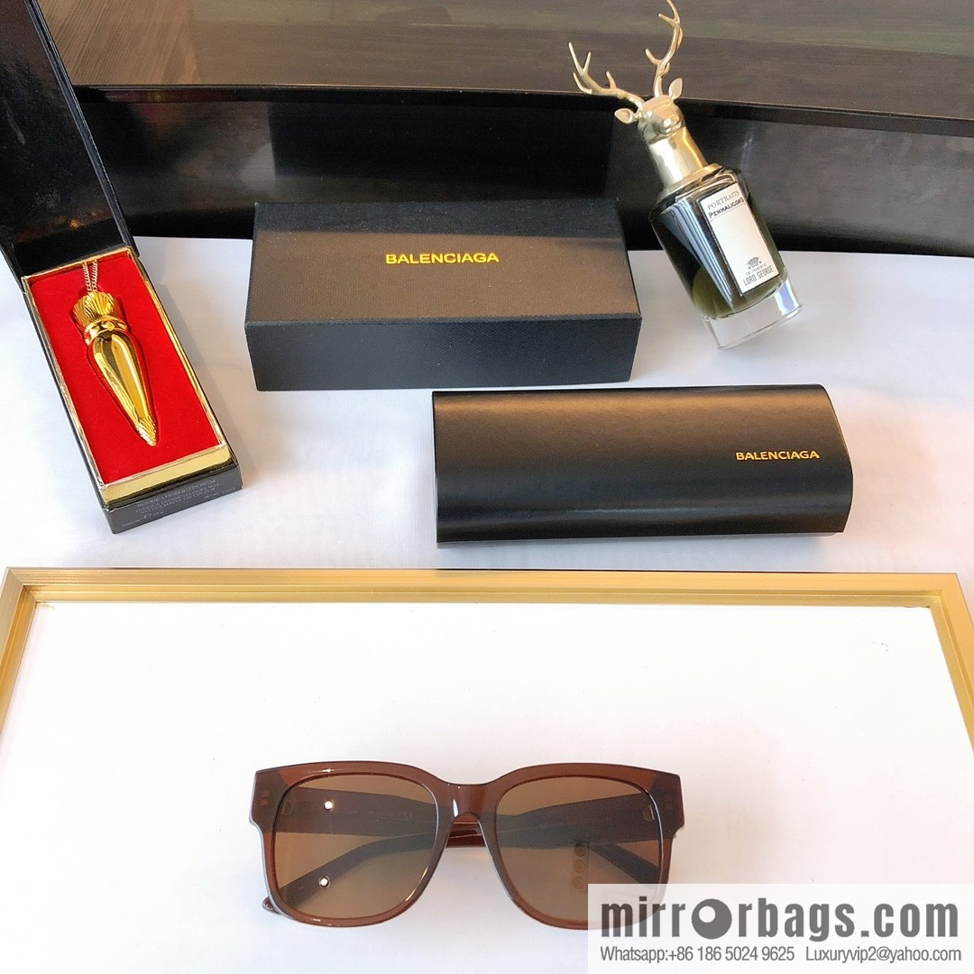 BALENCIAGA Balenciaga men's and women's same frame sunglasses