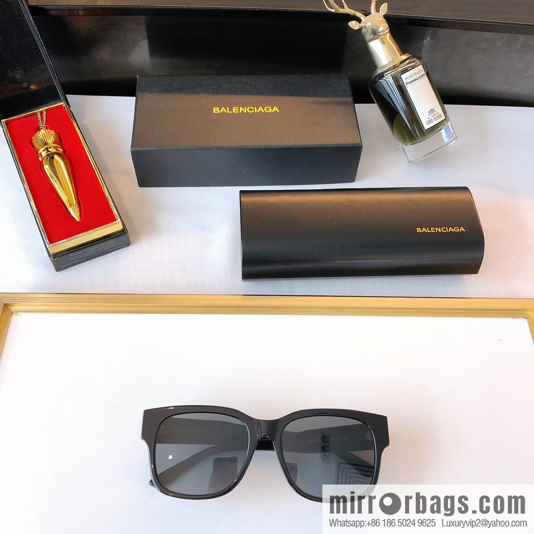 BALENCIAGA Balenciaga men's and women's same frame sunglasses