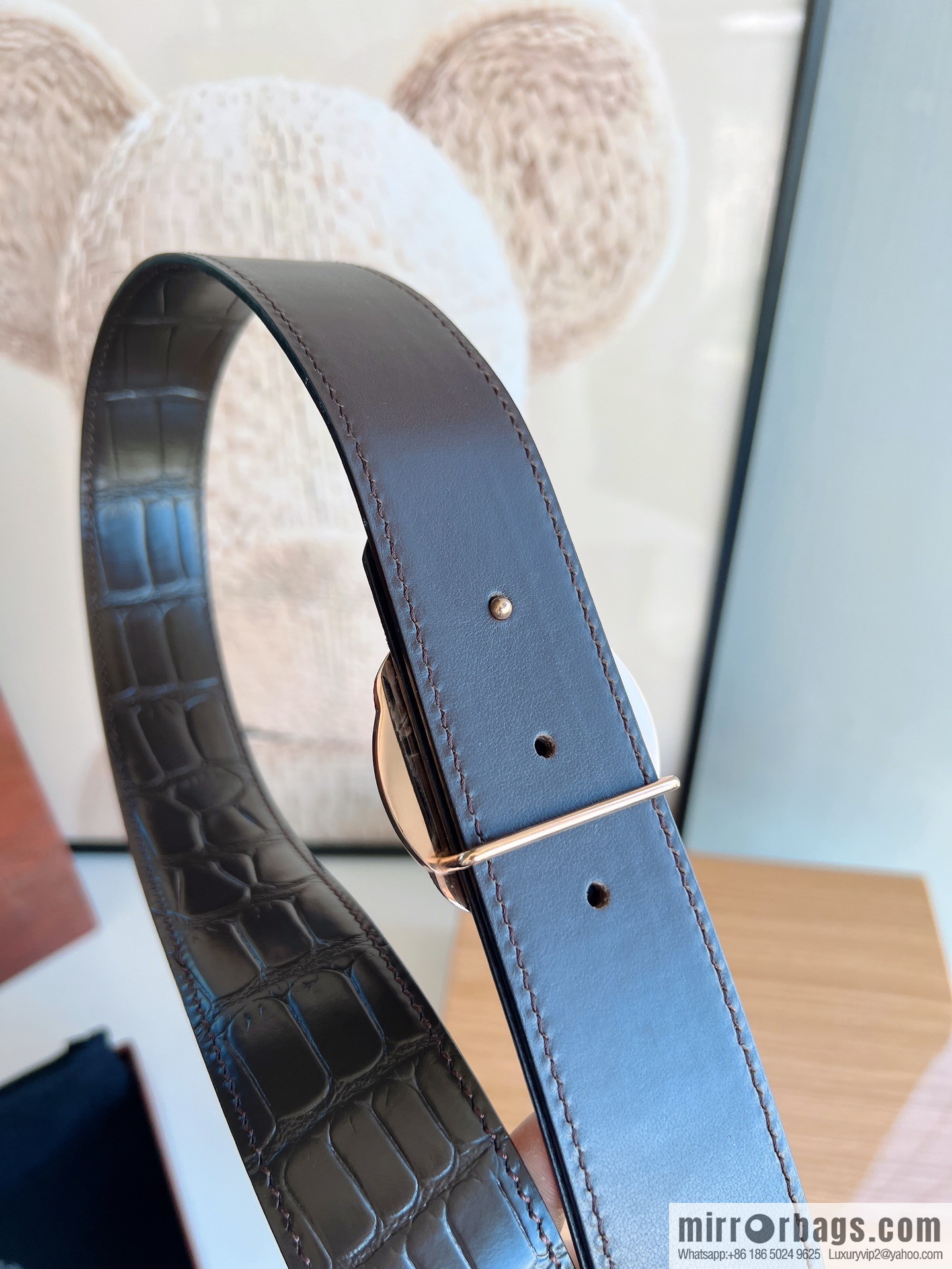 STEFANO RICCI Stephen Raunich's new stainless steel eagle head with diamond metal buckle 3.8cm belt