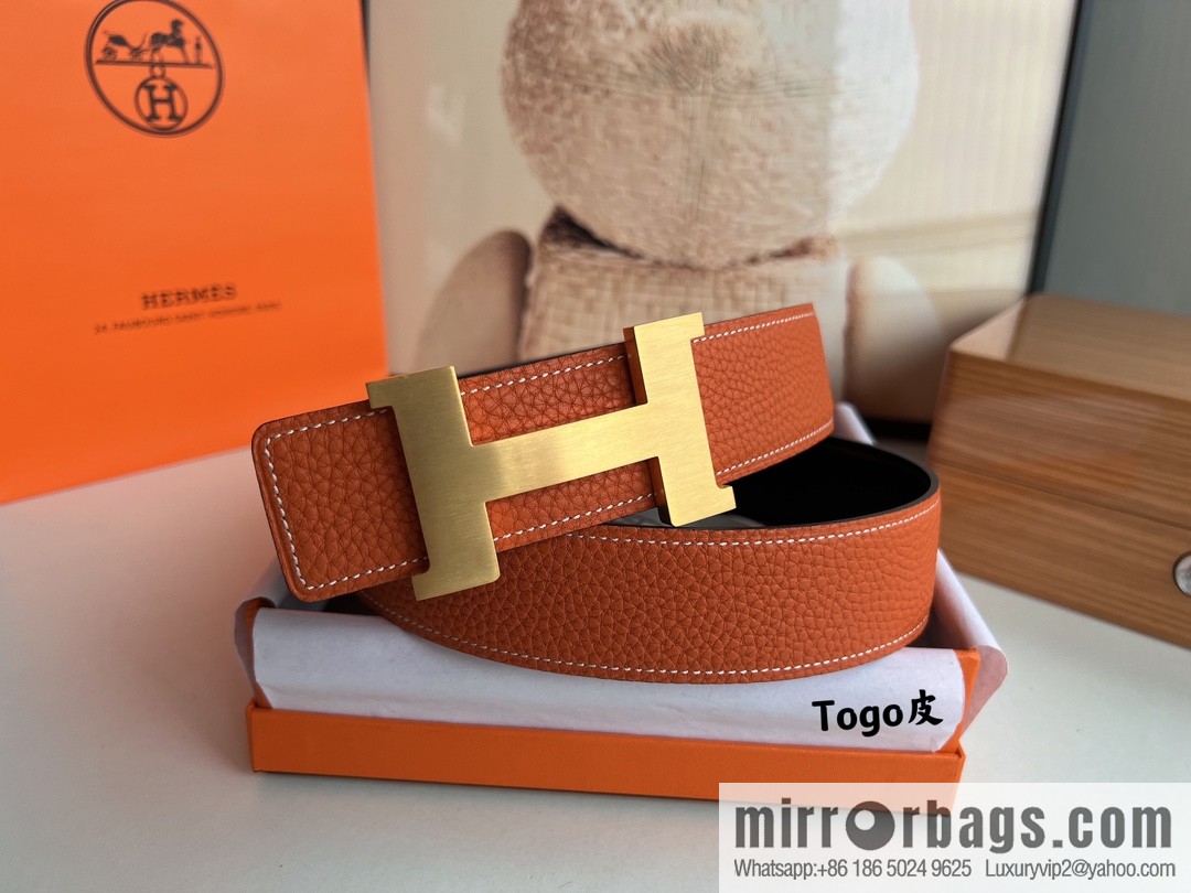 Hermes Hermes, original quality men's business 38mm width belt