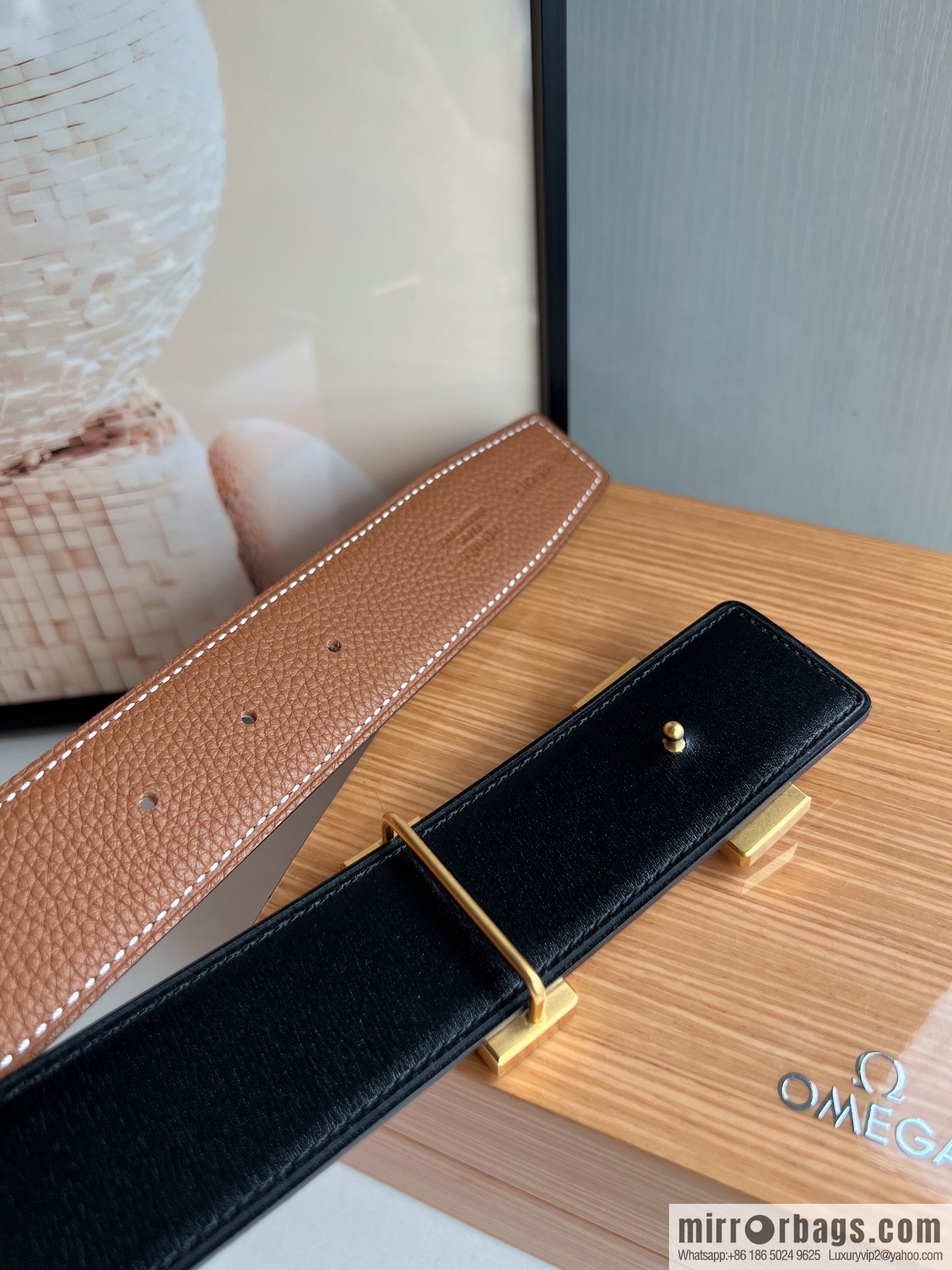 Hermes Hermes, original quality men's business 38mm width belt