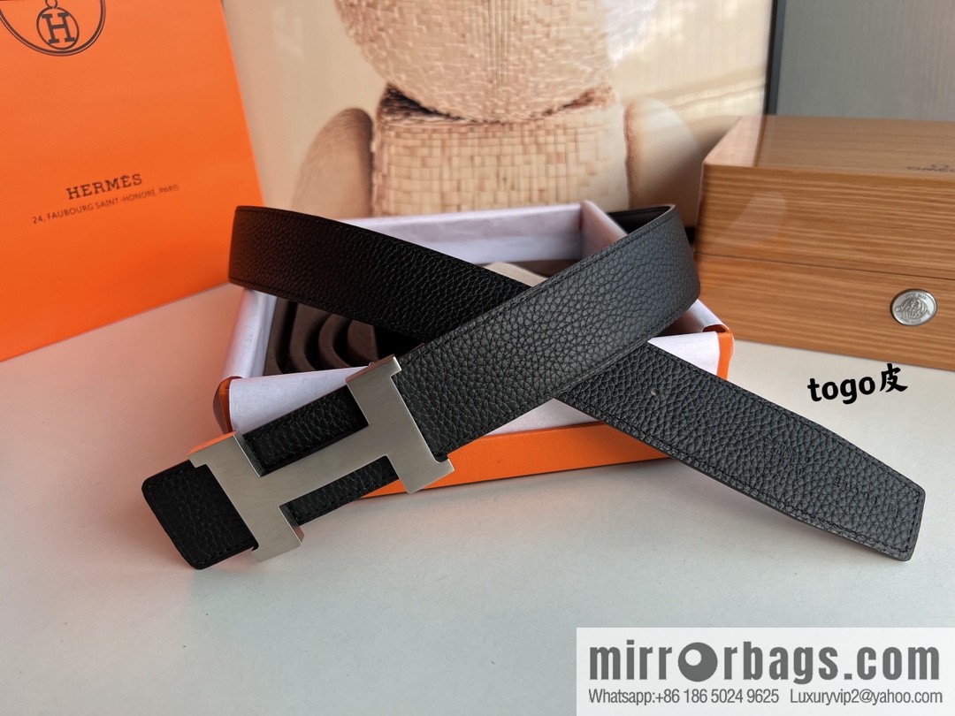 Hermes Hermes, original quality men's business 38mm width belt