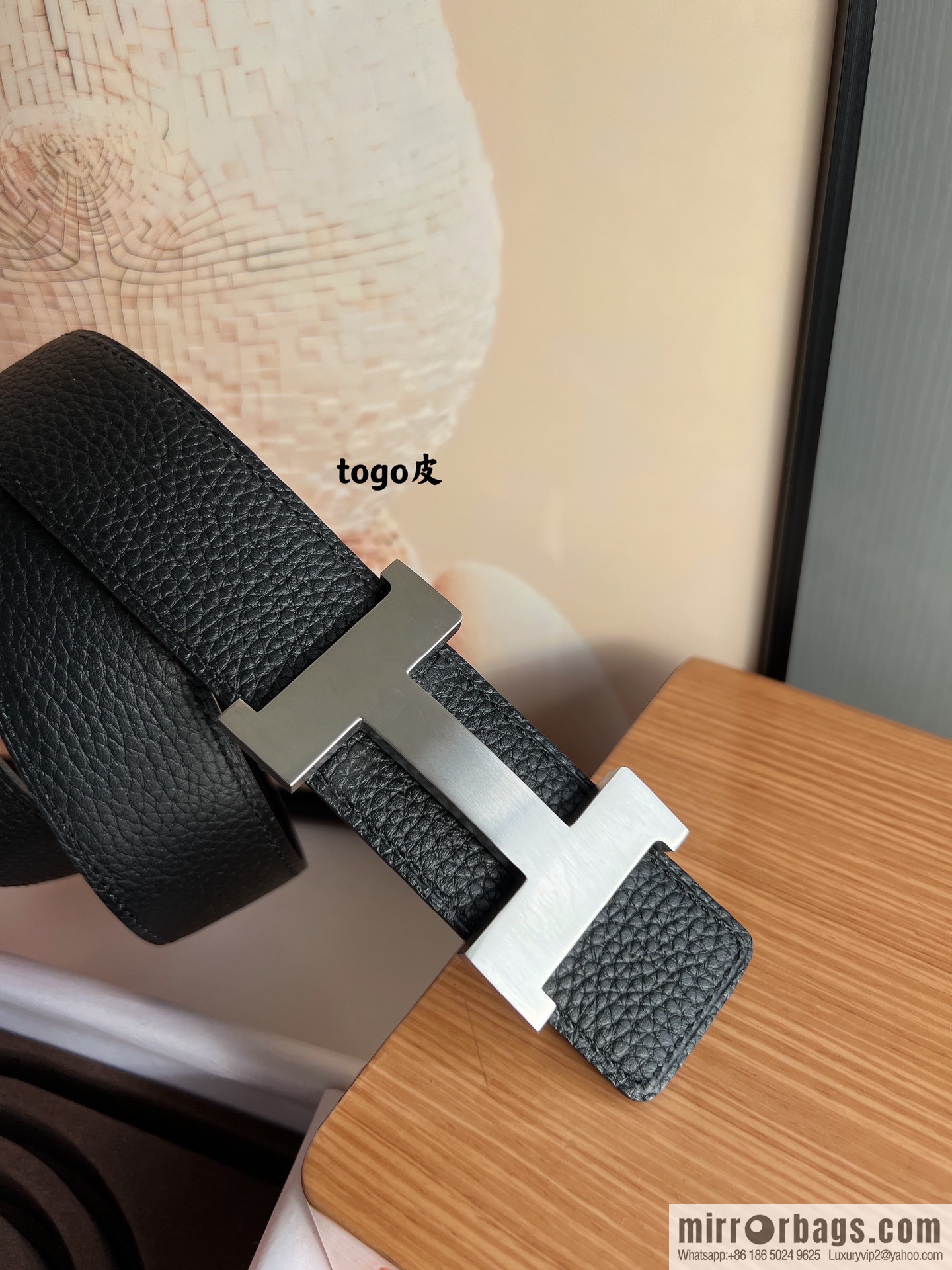 Hermes Hermes, original quality men's business 38mm width belt