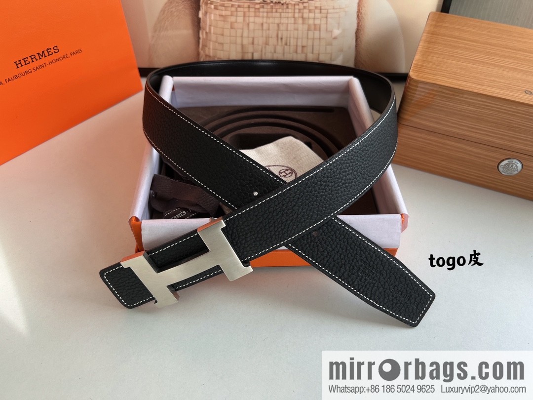 Hermes Hermes, original quality men's business 38mm width belt
