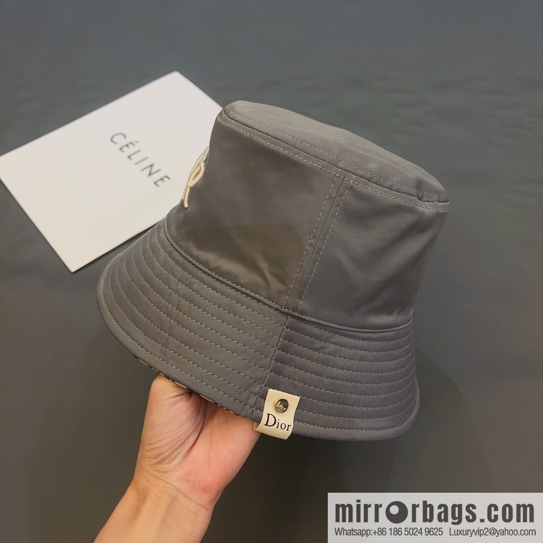 Dior 2022 new double-sided bucket hat