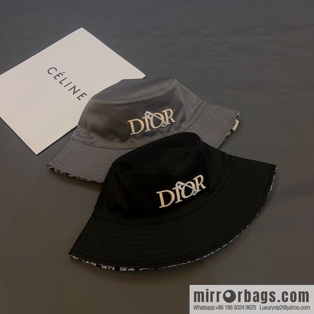 Dior 2022 new double-sided bucket hat