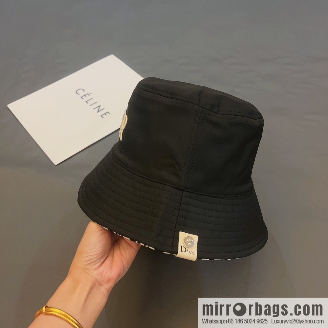 Dior 2022 new double-sided bucket hat