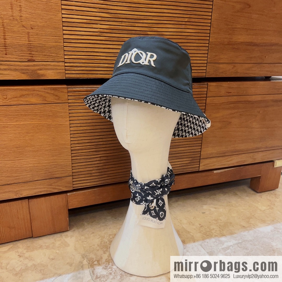 Dior 2022 new double-sided bucket hat