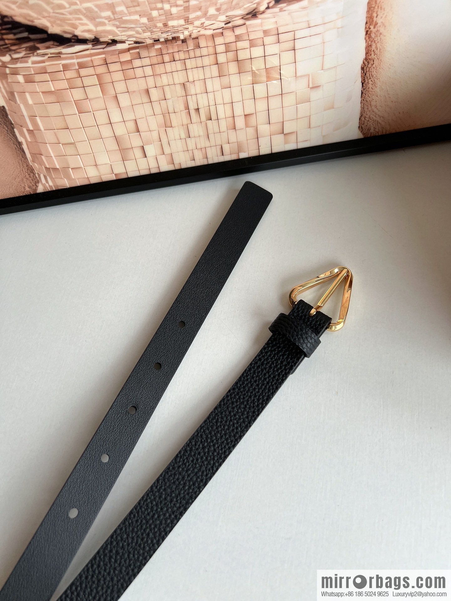 BV Safeguard Replica Luxury Handbag Grasp Series I Exquisite Ladies Belt around the waist 2.0cm