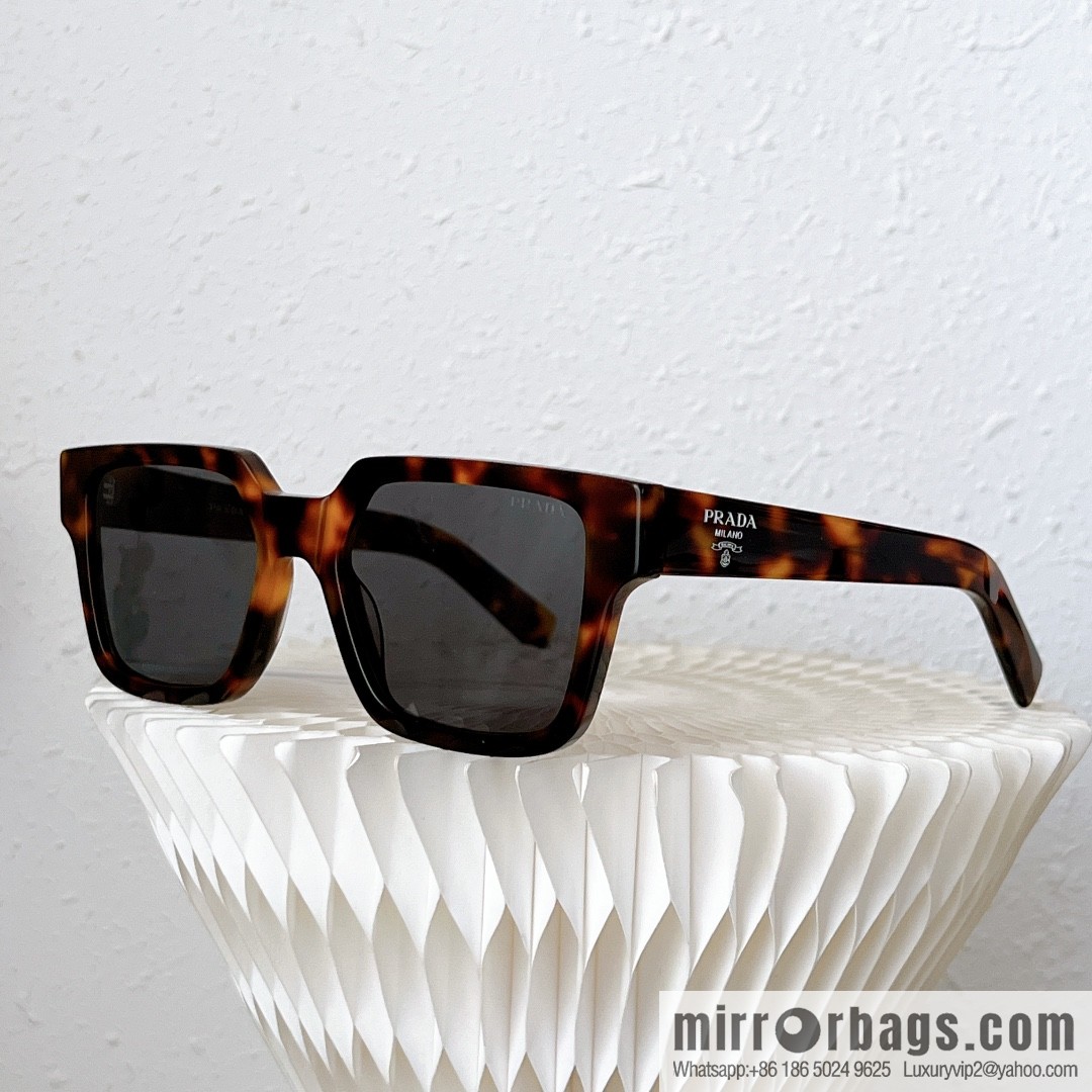 Prada large box unisex sunglasses