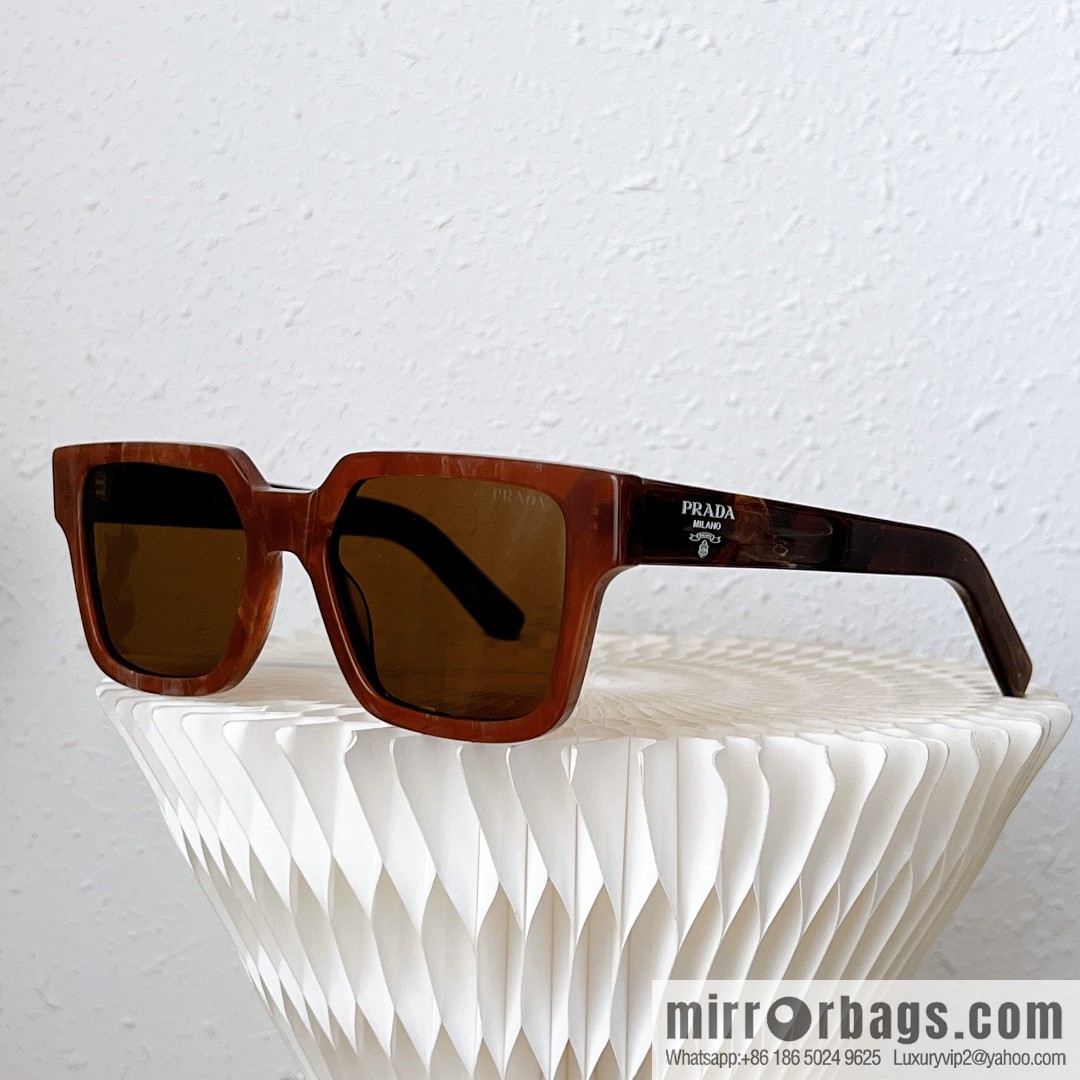 Prada large box unisex sunglasses