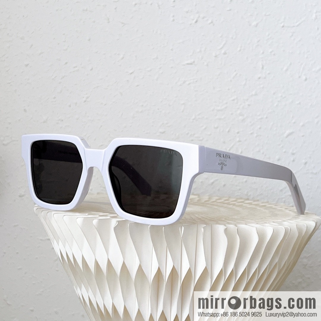 Prada large box unisex sunglasses