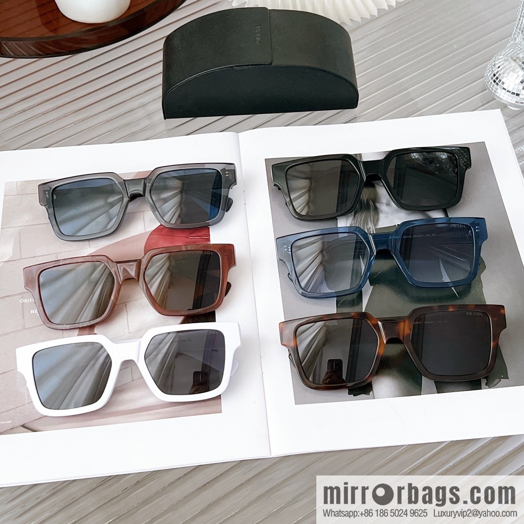 Prada large box unisex sunglasses