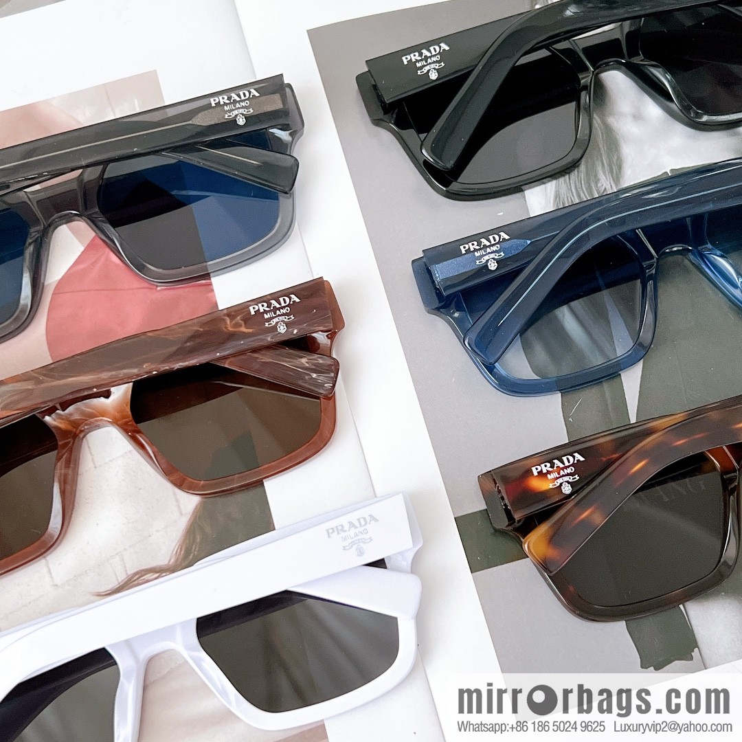 Prada large box unisex sunglasses