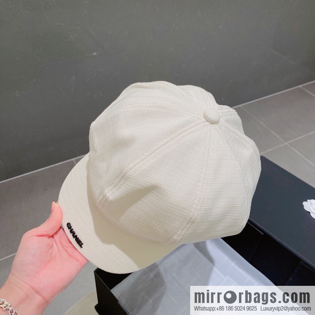 Chanel 2022 autumn and winter new octagonal hat