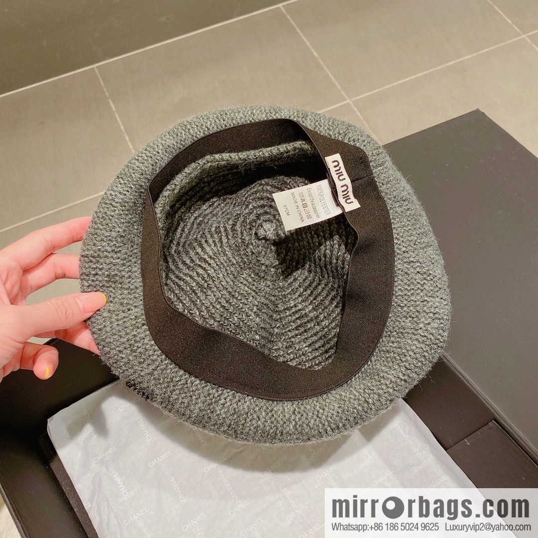 Miumiu 2022 autumn and winter new beret
