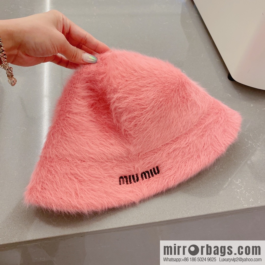 Miumiu miumiu rabbit fur top hat