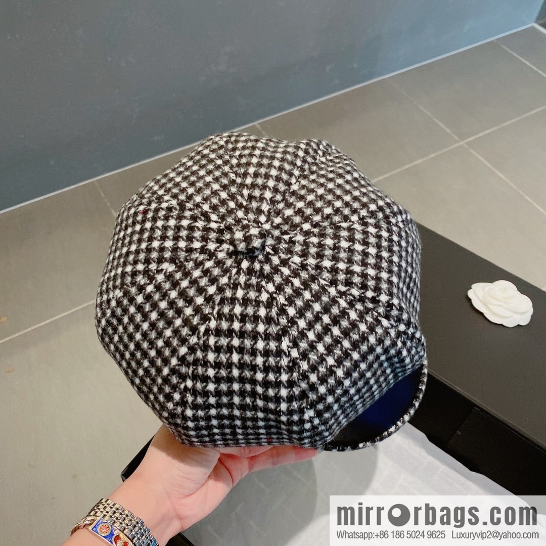 Chanel 22 autumn and winter new painter cap