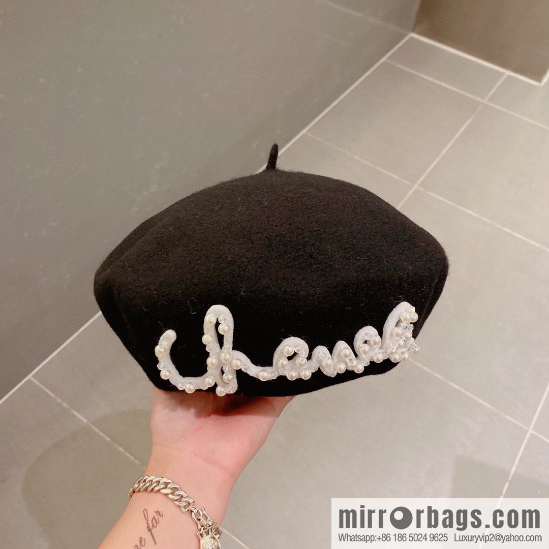 Chanel 2022 autumn and winter new woolen beret