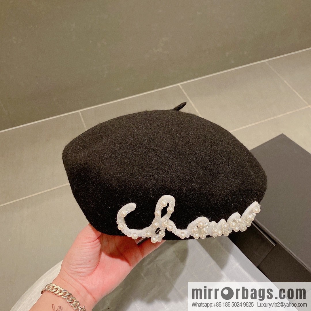 Chanel 2022 autumn and winter new woolen beret