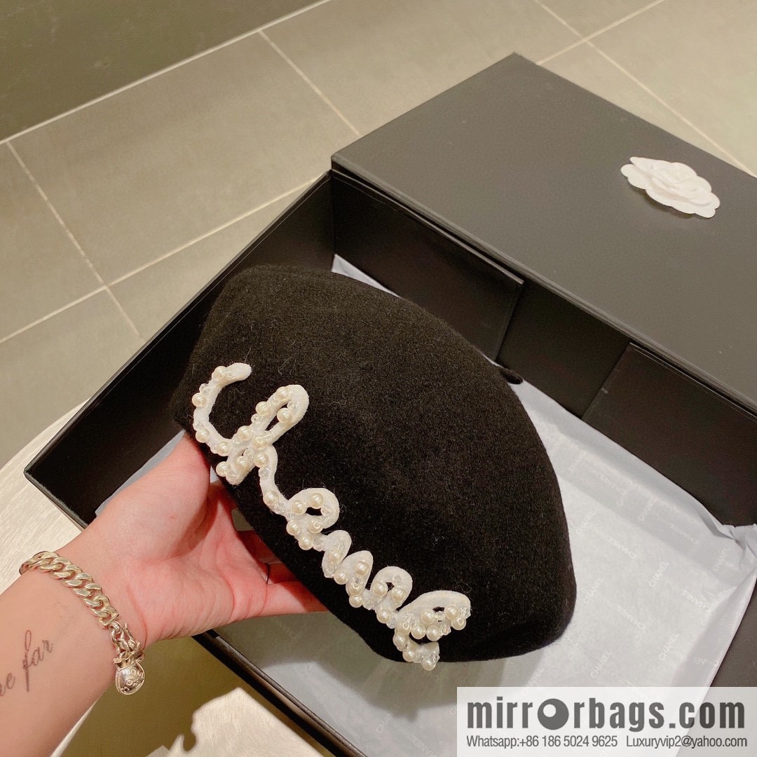Chanel 2022 autumn and winter new woolen beret