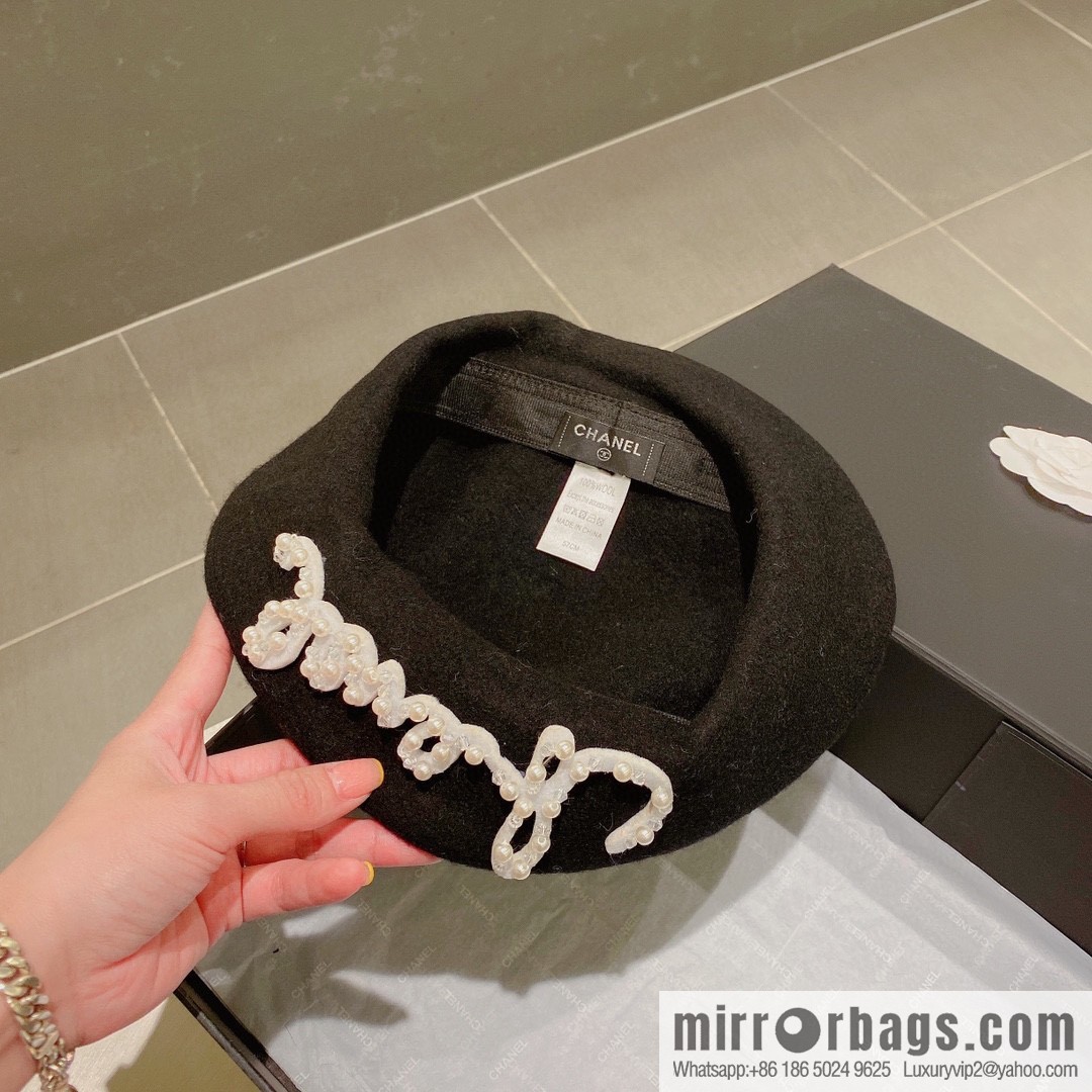 Chanel 2022 autumn and winter new woolen beret